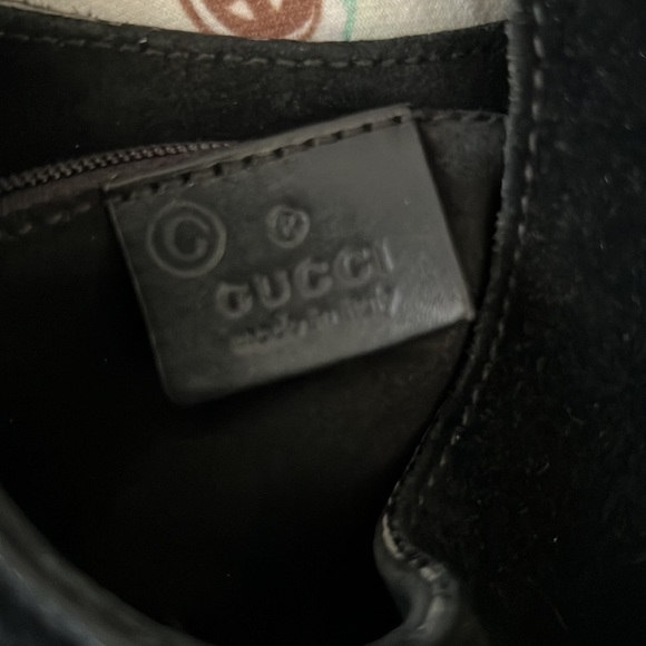 Gucci suede leather handbag - Picture 8 of 9